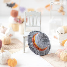 Load image into Gallery viewer, plague doctor crochet pattern halloween amigurumi tutorial AradiyaToys spooky season crochet DIY tutorial PDF file handmade amigurumi pattern