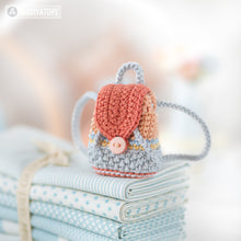 Indlæs billede til gallerivisning Crochet Doll Pattern for Friendy Mika with Rainbow Unicorn from "AradiyaToys Friendies" collection (Amigurumi tutorial PDF file) modern doll
