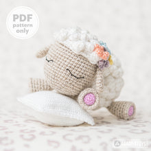 Charger l'image dans la galerie, Lamb Shelby from “AradiyaToys Design” collection / lamb crochet pattern by AradiyaToys (Amigurumi tutorial PDF file)