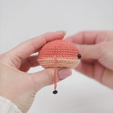 Carica e avvia il video nel visualizzatore di galleria, amigurumi kawaii crab crochet pattern AradiyaToys sea creatures crochet DIY tutorial PDF file handmade mini hermit crab amigurumi pattern