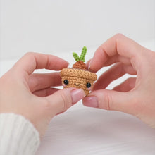 Charger et lire la vidéo dans la visionneuse de la Galerie, Secret Garden from “Mini Kingdom” collection / crochet patterns by AradiyaToys (Amigurumi tutorial PDF file), crochet flowers, amigurumi gnome, crochet ladybug, amigurumi gardener