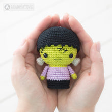 Charger l'image dans la galerie, Halloween Minis set from “AradiyaToys Minis” collection / crochet pattern by AradiyaToys (Amigurumi tutorial PDF file)
