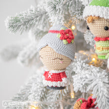 Charger l'image dans la galerie, Christmas Minis set 2 from “AradiyaToys Minis” collection / christmas crochet pattern by AradiyaToys (Amigurumi tutorial PDF file)