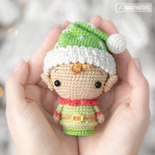 Charger l'image dans la galerie, Christmas Minis set 2 from “AradiyaToys Minis” collection / christmas crochet pattern by AradiyaToys (Amigurumi tutorial PDF file)