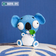 Charger l'image dans la galerie, Crochet Pattern of Koala Noah from "AradiyaToys Design" (Amigurumi tutorial PDF file) / cute koala crochet pattern by AradiyaToys