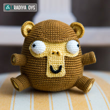 Charger l'image dans la galerie, Monkey Elnino / monkey crochet pattern by AradiyaToys (Amigurumi tutorial PDF file)