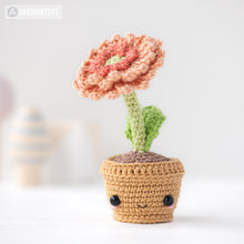 Indlæs billede til gallerivisning Flower Garden from “Mini Kingdom” collection / crochet patterns by AradiyaToys (Amigurumi tutorial PDF file) / crochet flower / amigurumi
