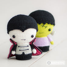 Charger l'image dans la galerie, Halloween Minis set from “AradiyaToys Minis” collection / crochet pattern by AradiyaToys (Amigurumi tutorial PDF file)