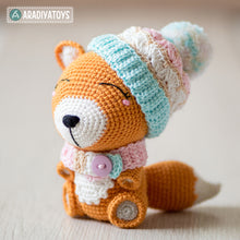 Charger l'image dans la galerie, Fox Alice from “AradiyaToys Design” collection / fox crochet pattern by AradiyaToys (Amigurumi tutorial PDF file)
