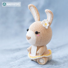 Charger l'image dans la galerie, Crochet Pattern of Bunny Emma from "AradiyaToys Design" (Amigurumi tutorial PDF file) / easter bunny crochet pattern by AradiyaToys