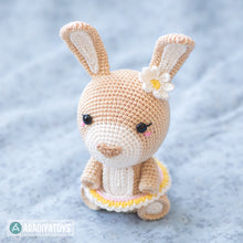 Charger l'image dans la galerie, Crochet Pattern of Bunny Emma from "AradiyaToys Design" (Amigurumi tutorial PDF file) / easter bunny crochet pattern by AradiyaToys