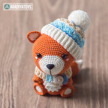 Charger l'image dans la galerie, Fox Alice from “AradiyaToys Design” collection / fox crochet pattern by AradiyaToys (Amigurumi tutorial PDF file)