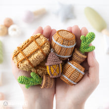 Load image into Gallery viewer, 7 in 1 Nativity Crochet Pattern Set Stable Goatling Elephant DIY Christmas Mini Amigurumi Animal Patterns Nativity Scene (Tutorial PDF file)
