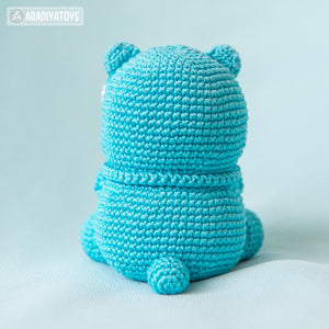 Bear Diego from “AradiyaToys Design” collection / cute bear crochet pattern by AradiyaToys (Amigurumi tutorial PDF file)