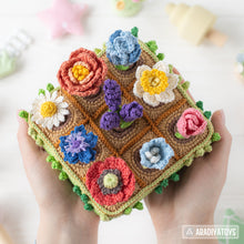 Carica l'immagine nel visualizzatore di Gallery, 16-in-1 flower field crochet pattern bundle PDF amigurumi Mini Kingdom Flower Maiden gnome hummingbird wildflower handmade DIY tutorial
