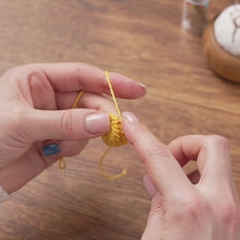 Carregar e reproduzir vídeo no visualizador da galeria, Caterpillar Crochet Pattern PDF Tiny Amigurumi Insect DIY Tutorial Mini Kingdom by AradiyaToys
