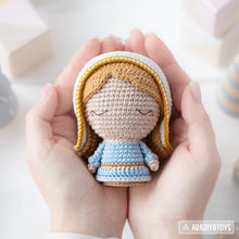 Indlæs billede til gallerivisning Nativity Minis from “AradiyaToys Minis” collection / christmas crochet pattern by AradiyaToys (Amigurumi tutorial PDF file), mini crochet
