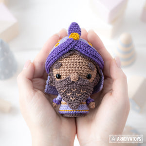 Nativity Minis set 2 from “AradiyaToys Minis” collection / christmas crochet pattern by AradiyaToys (Amigurumi tutorial PDF file) / mini