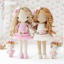Indlæs billede til gallerivisning Doll Crochet Pattern for Friendy Melanie Ballerina Amigurumi Doll Pattern PDF File Tutorial Digital Ballerina Amigurumi Pattern for Doll
