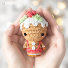 Load image into Gallery viewer, Christmas Minis set 2 from “AradiyaToys Minis” collection / christmas crochet pattern by AradiyaToys (Amigurumi tutorial PDF file)
