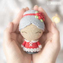 Załaduj obraz do przeglądarki galerii, Christmas Minis set 2 from “AradiyaToys Minis” collection / christmas crochet pattern by AradiyaToys (Amigurumi tutorial PDF file)
