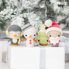 Indlæs billede til gallerivisning Christmas Minis set from “AradiyaToys Minis” collection / christmas crochet pattern by AradiyaToys (Amigurumi tutorial PDF file)
