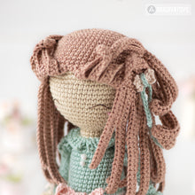 Laden Sie das Bild in den Galerie-Viewer, Crochet Doll Pattern Amigurumi Doll SHELLY tutorial dress PDF file crochet pattern for doll amigurumi digital by AradiyaToys DIY Handmade
