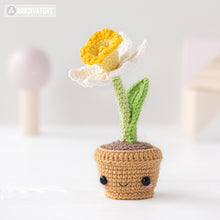 Carica l&#39;immagine nel visualizzatore di Gallery, Flower Garden from “Mini Kingdom” collection / crochet patterns by AradiyaToys (Amigurumi tutorial PDF file) / crochet flower / amigurumi
