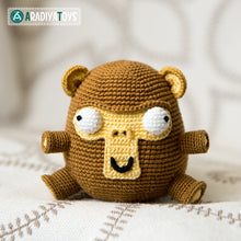 Load image into Gallery viewer, Monkey Elnino / monkey crochet pattern by AradiyaToys (Amigurumi tutorial PDF file)
