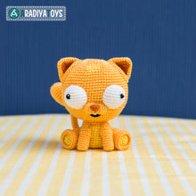 Indlæs billede til gallerivisning Crochet Pattern of Cat Martin from &quot;AradiyaToys Design&quot; (Amigurumi tutorial PDF file) / cute cat crochet pattern by AradiyaToys
