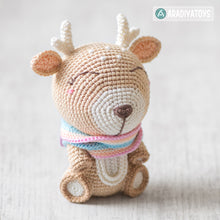 Indlæs billede til gallerivisning Crochet Pattern of Deer Kira from &quot;AradiyaToys Design&quot; (Amigurumi tutorial PDF file) / cute deer crochet pattern by AradiyaToys
